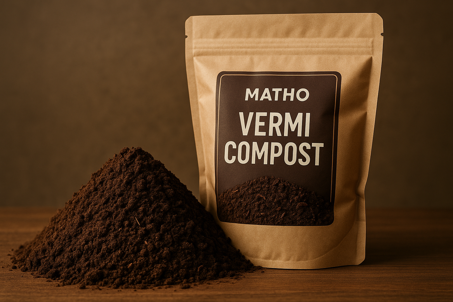 give me the image of the vermi compost and say keep the matho brand on it